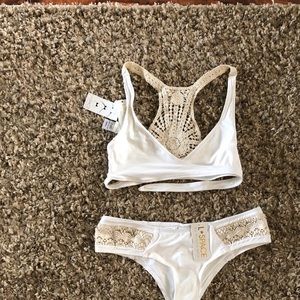 Lspace 2 piece bathing suit